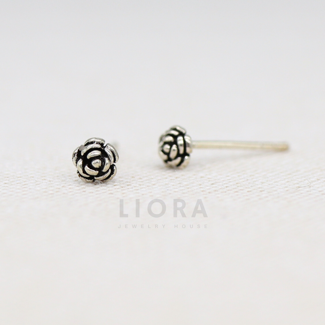 Rose Stud Earrings