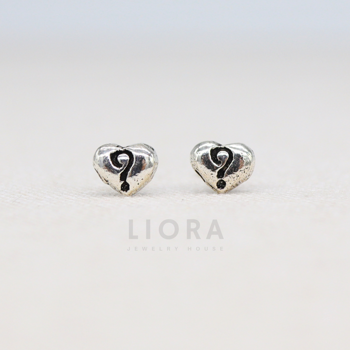 Heart Stud Earrings