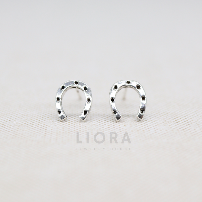 Horseshoe Stud Earrings