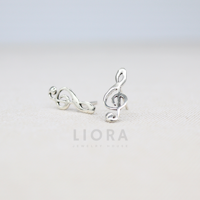 Treble Clef Earrings