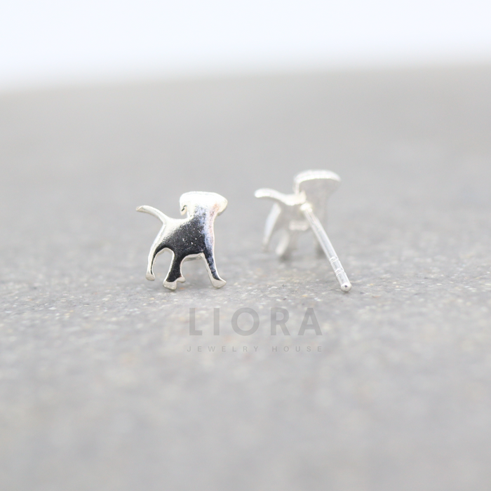 Dog Stud Earrings