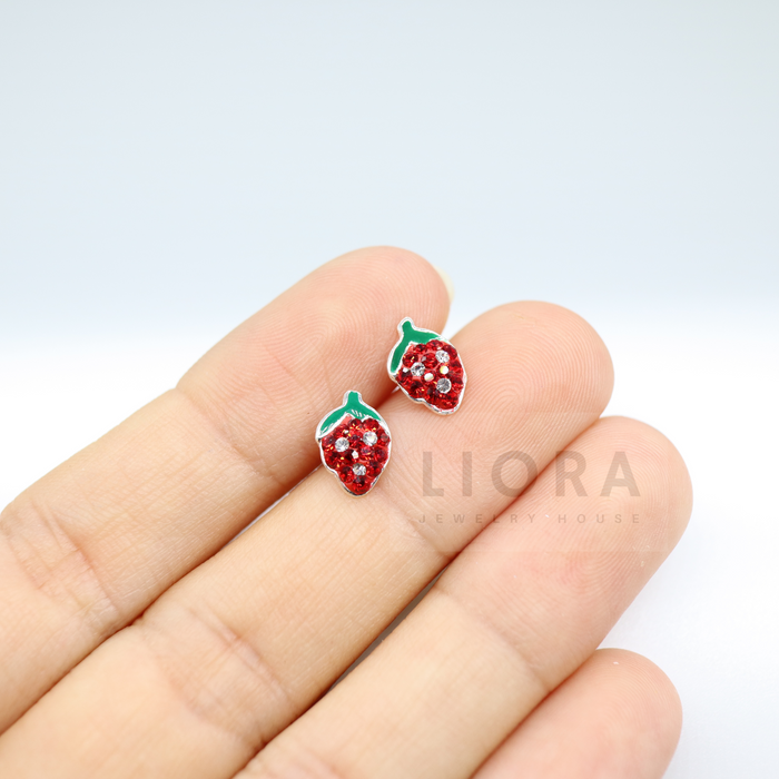 Strawberry Stud Earrings