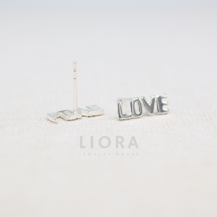 Love Letter Stud Earrings