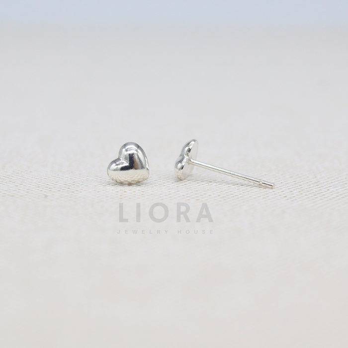 Heart Stud Earrings