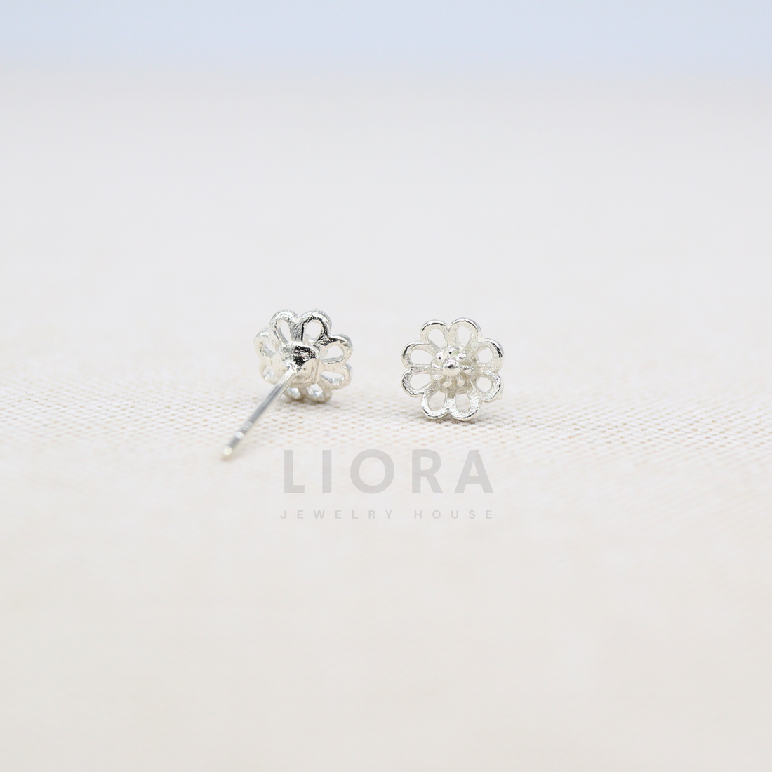 Flower Stud Earrings