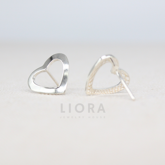 Heart Stud Earrings