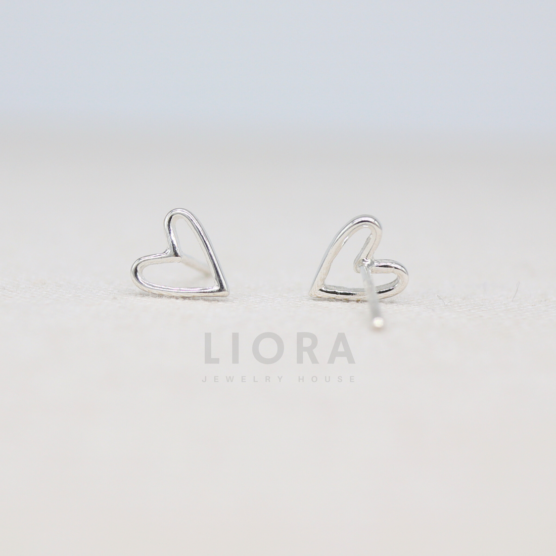 Heart Stud Earrings