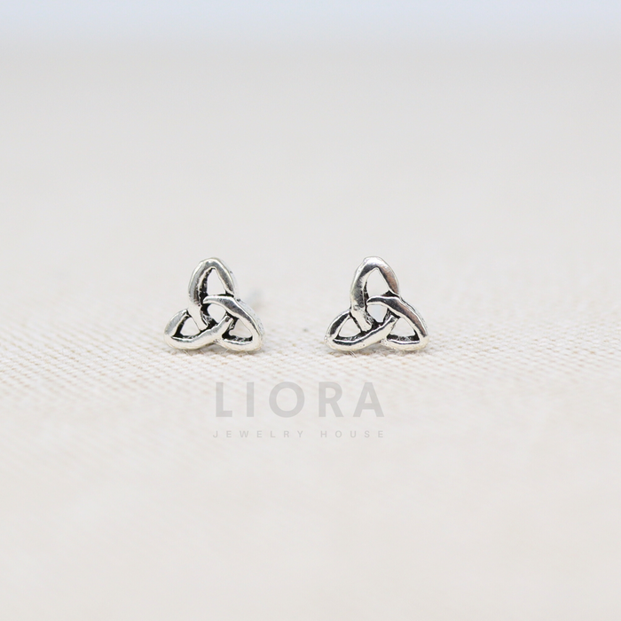 Celtic Knot Stud Earrings