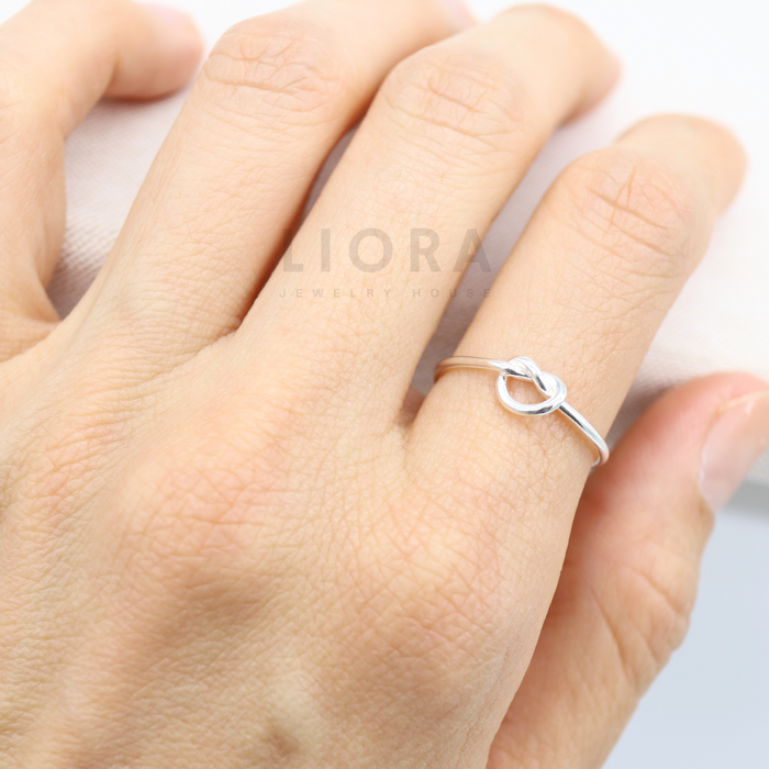 Heart Knot Ring