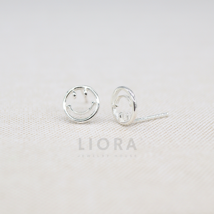 Smile face Stud Earrings