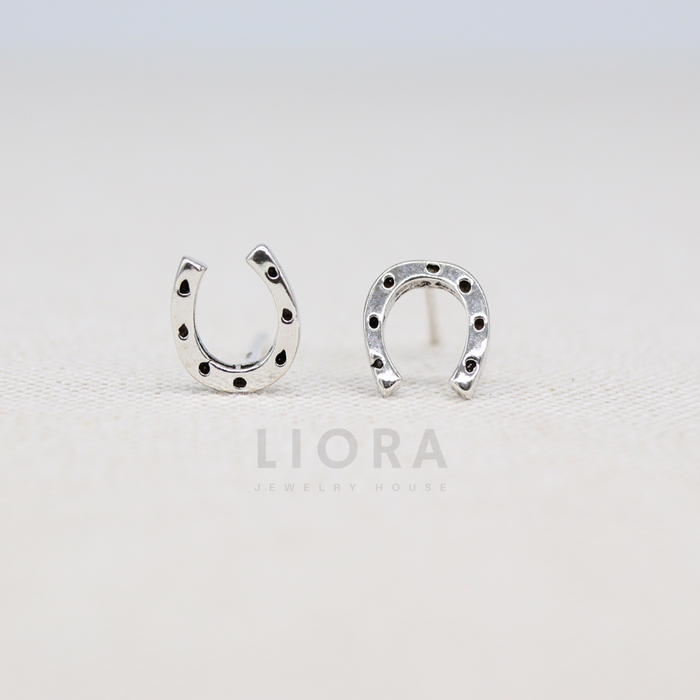 Horseshoe Stud Earrings