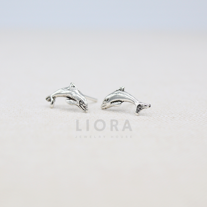 Dolphin Stud Earrings