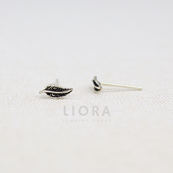 Leaf Stud Earrings