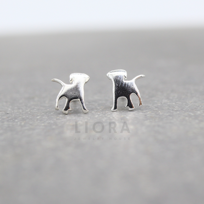 Dog Stud Earrings