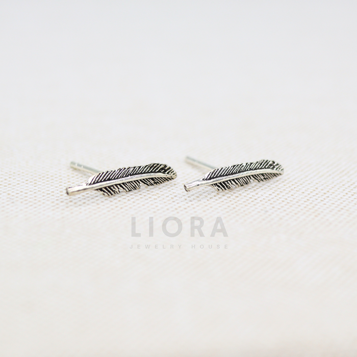 Feather Stud Earrings