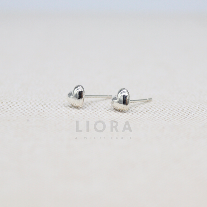 Heart Stud Earrings