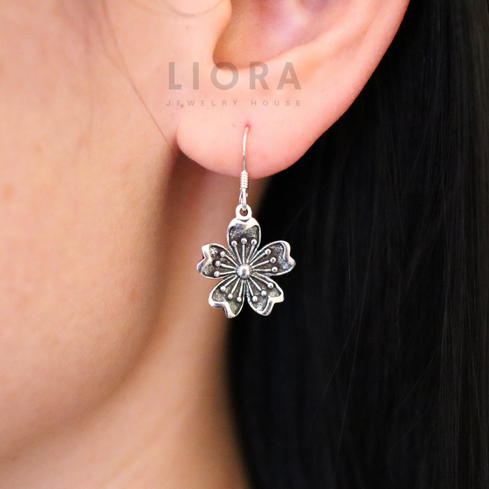 Flower Dangle Earrings