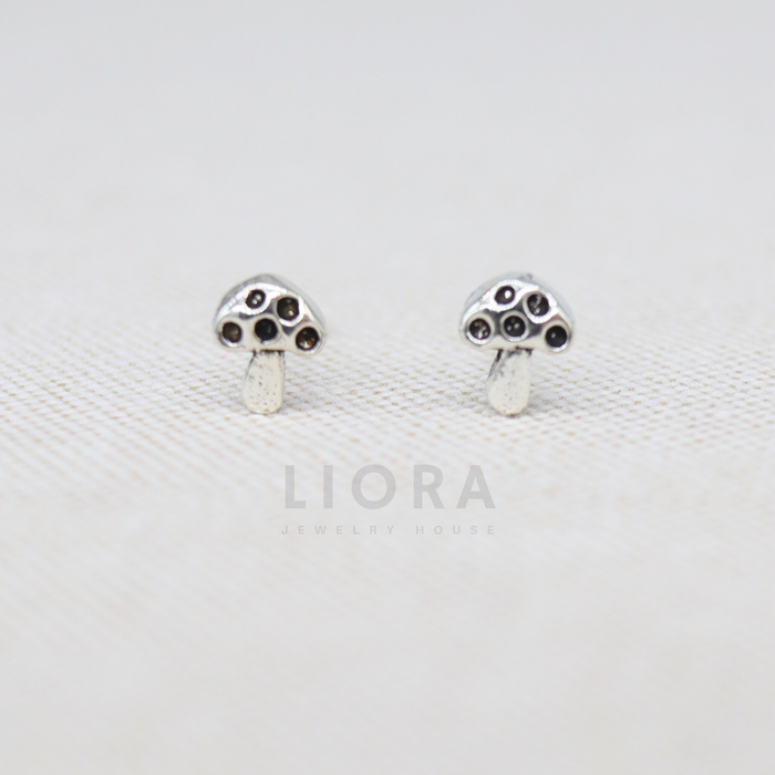 Mushroom Stud Earrings