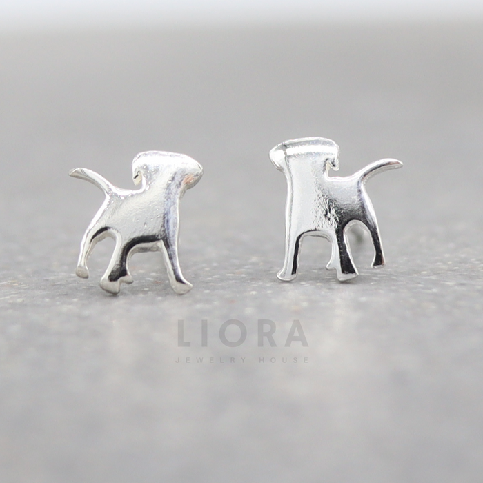 Dog Stud Earrings