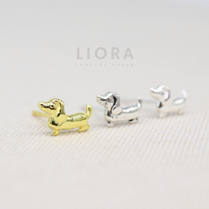 Dachshund Stud Earrings