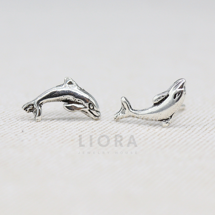 Dolphin Stud Earrings