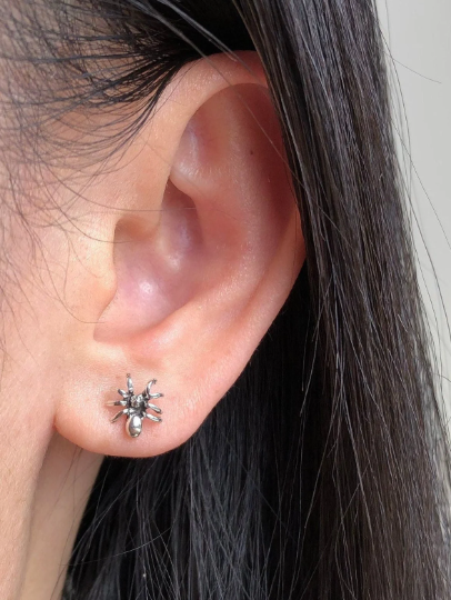 Spider Stud Earrings