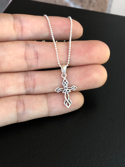 Celtic cross pendant