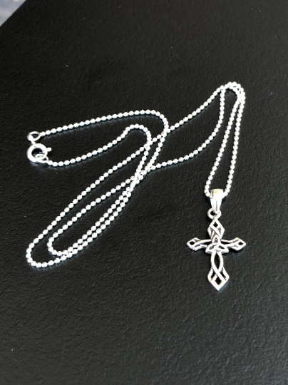 Celtic cross pendant