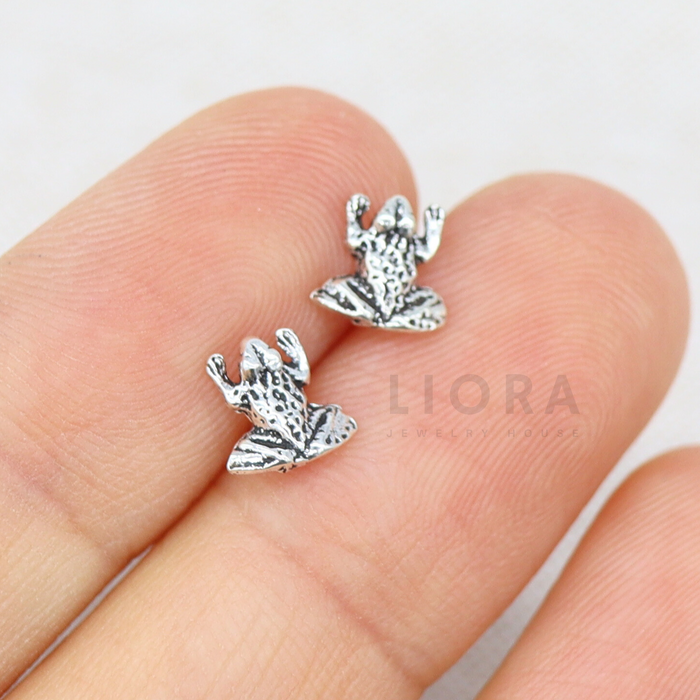 Frog Stud Earrings