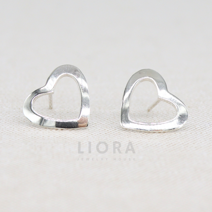 Heart Stud Earrings