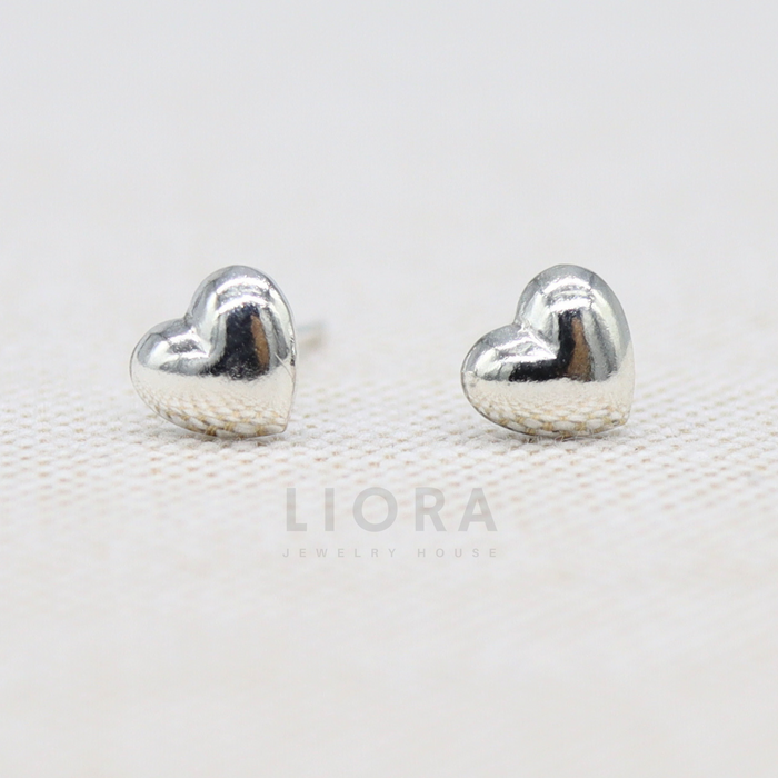 Heart Stud Earrings