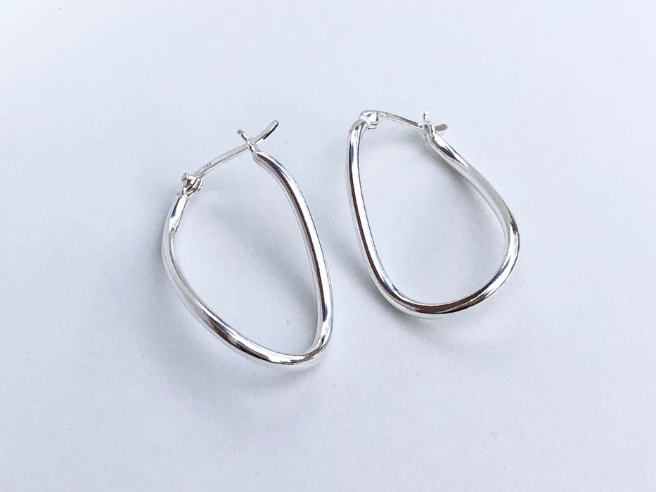 Twisted Hoop Earrings