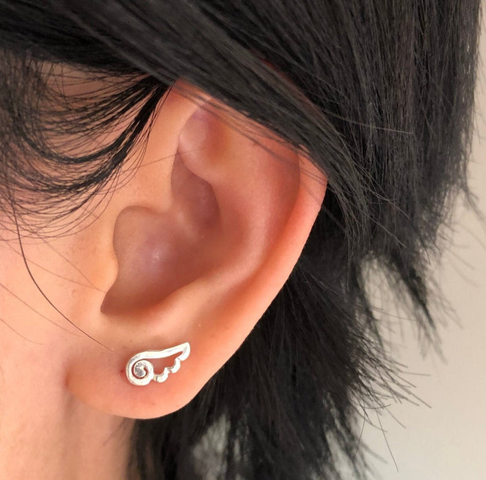 Wing Stud Earrings