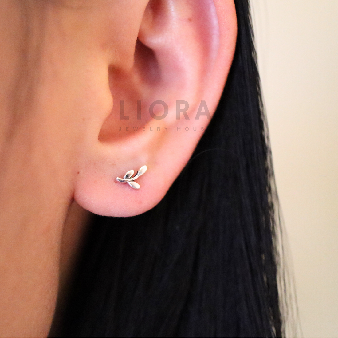 Leaf Stud Earrings