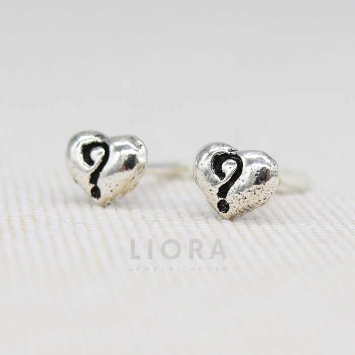 Heart Stud Earrings