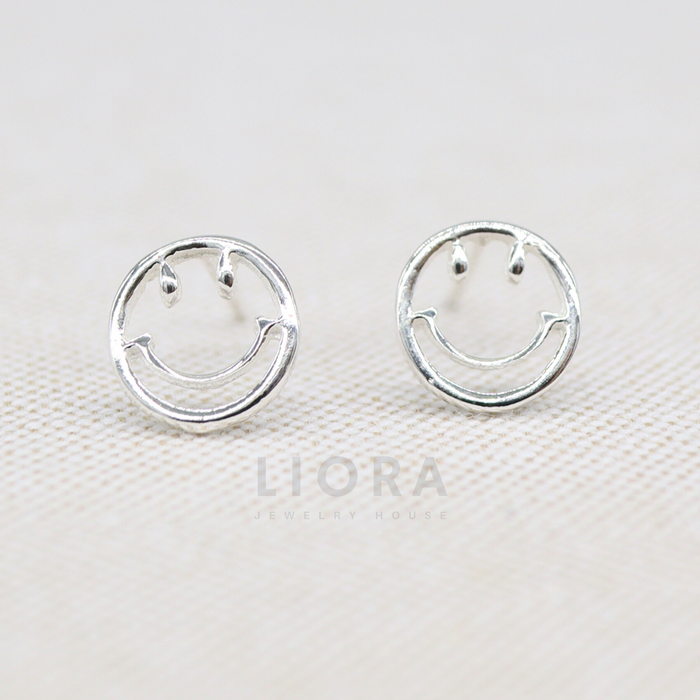 Smile face Stud Earrings